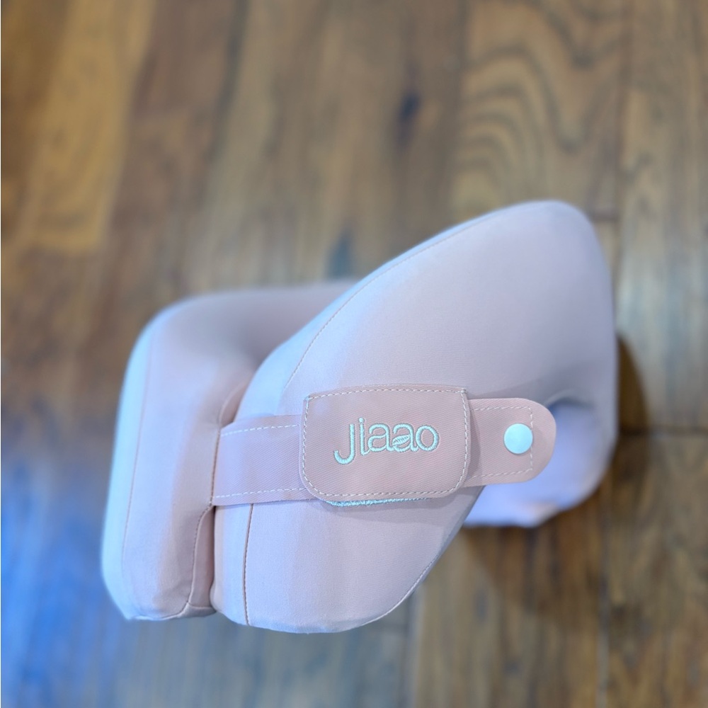 Pink Travel Neck Pillow - Memory Foam Comfort
